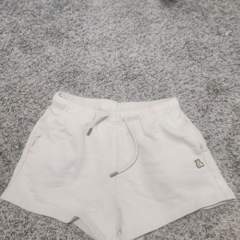 Teddy Fresh Women's Classic Fleece Shorts 3" Cream